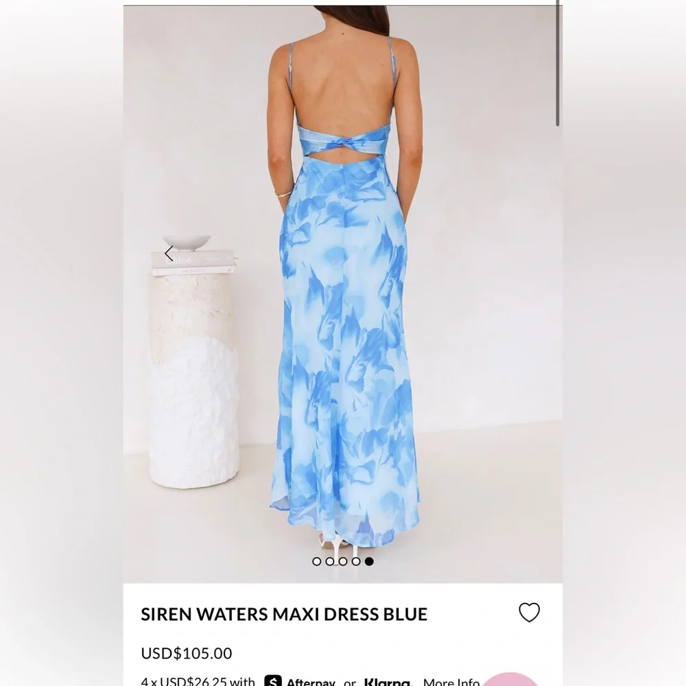 Hello Molly Sirens Water Blue Dress - Picture 2 of 4